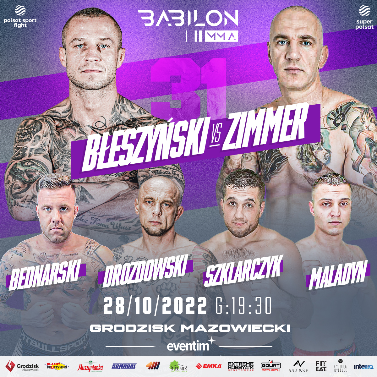 MMA Babilon - Błeszyński vs. Zimmer